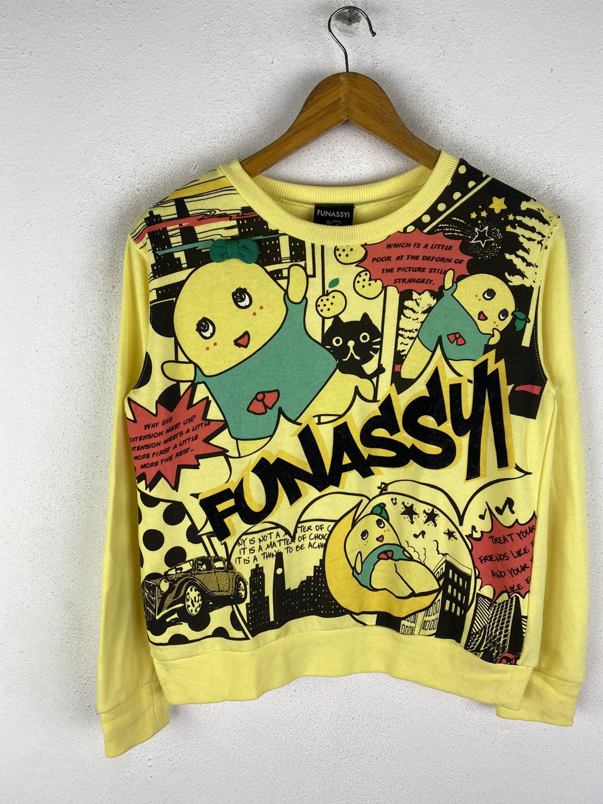Anime 🔥SALE🔥FUNASSYI JAPANESE CARTOON SWEATSHIRT Size US S / EU 44-46 / 1 - 4 Thumbnail
