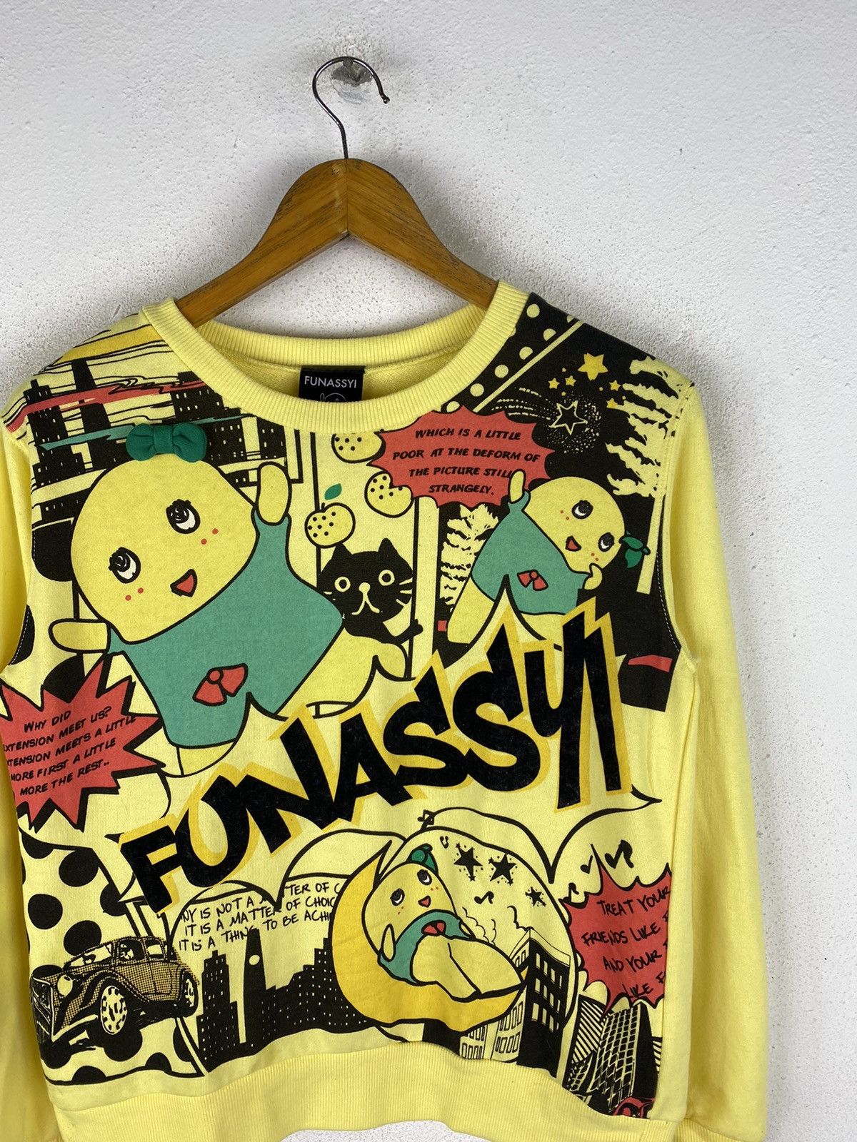 Anime 🔥SALE🔥FUNASSYI JAPANESE CARTOON SWEATSHIRT Size US S / EU 44-46 / 1 - 5 Thumbnail