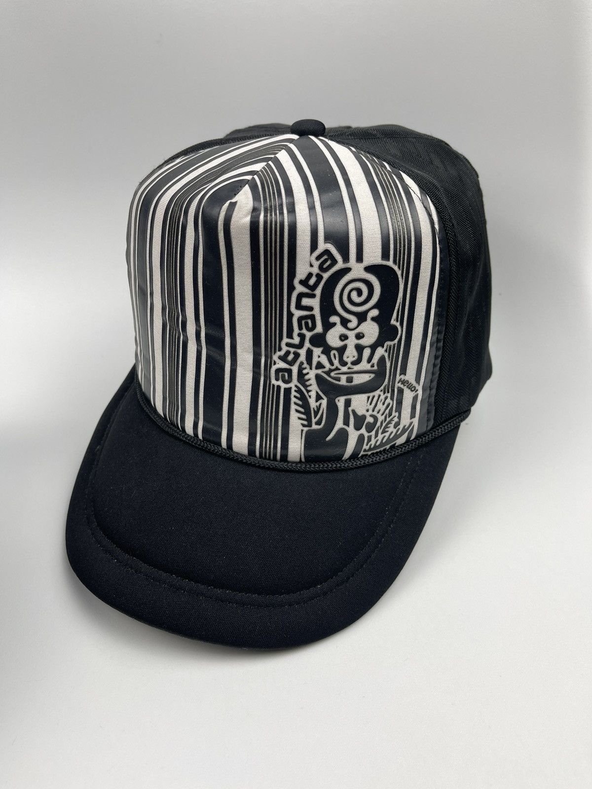 Hat Club Rare Atlanta Stone trucker hat Size ONE SIZE - 2 Thumbnail