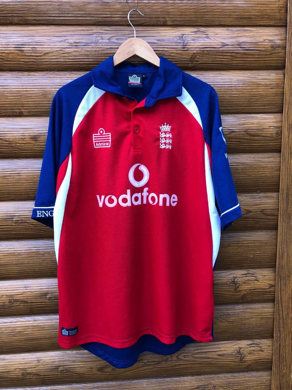 Vintage Vintage England Cricket Admiral Vodafone Jersey Shirt Grailed