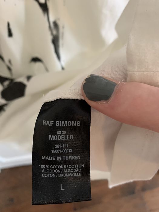 Raf Simons Youth Reanimator Oversized Tee SS20 Modello | Grailed