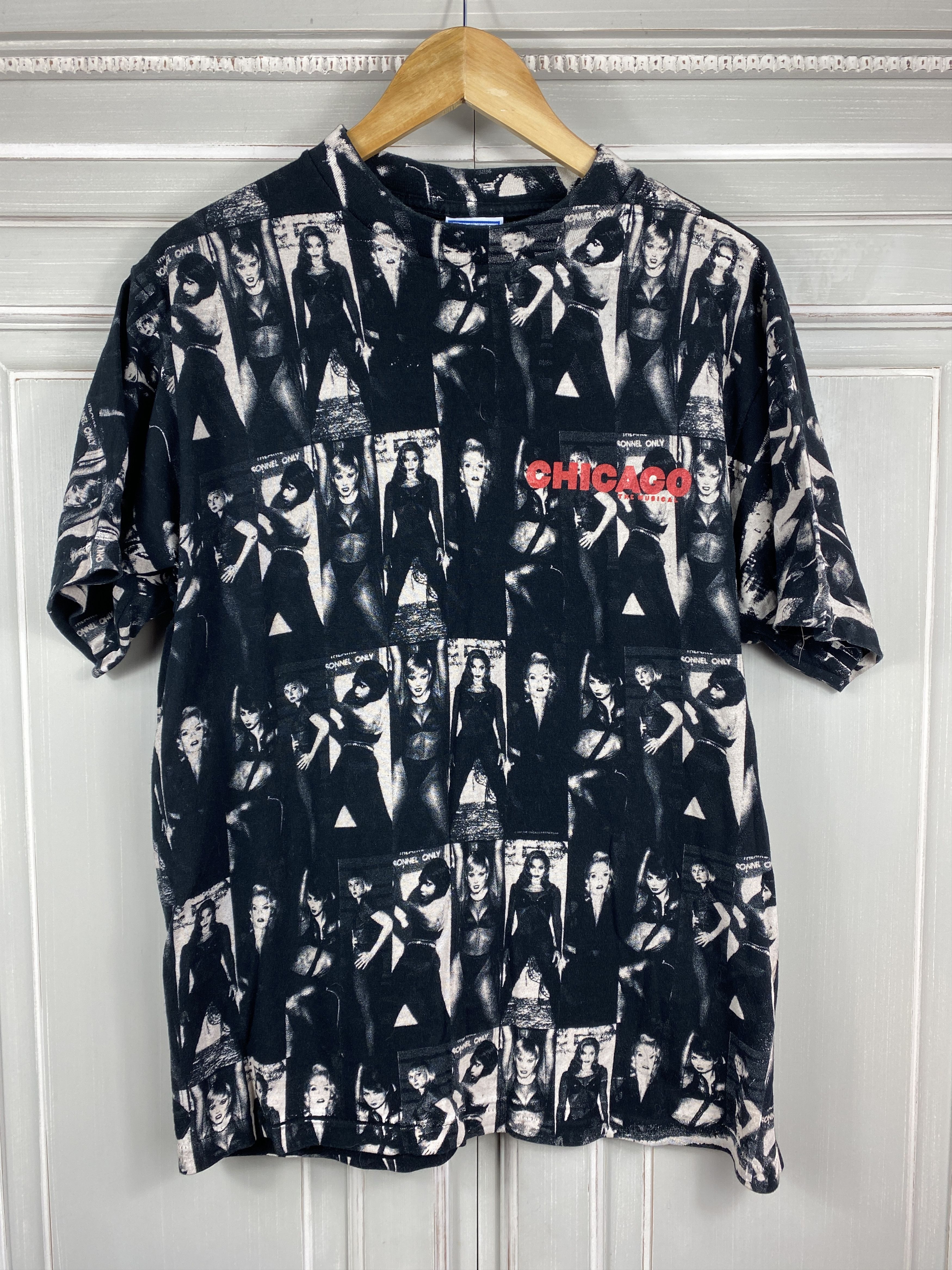 t shirt vintage chicago the musical full print y2k 90s USA