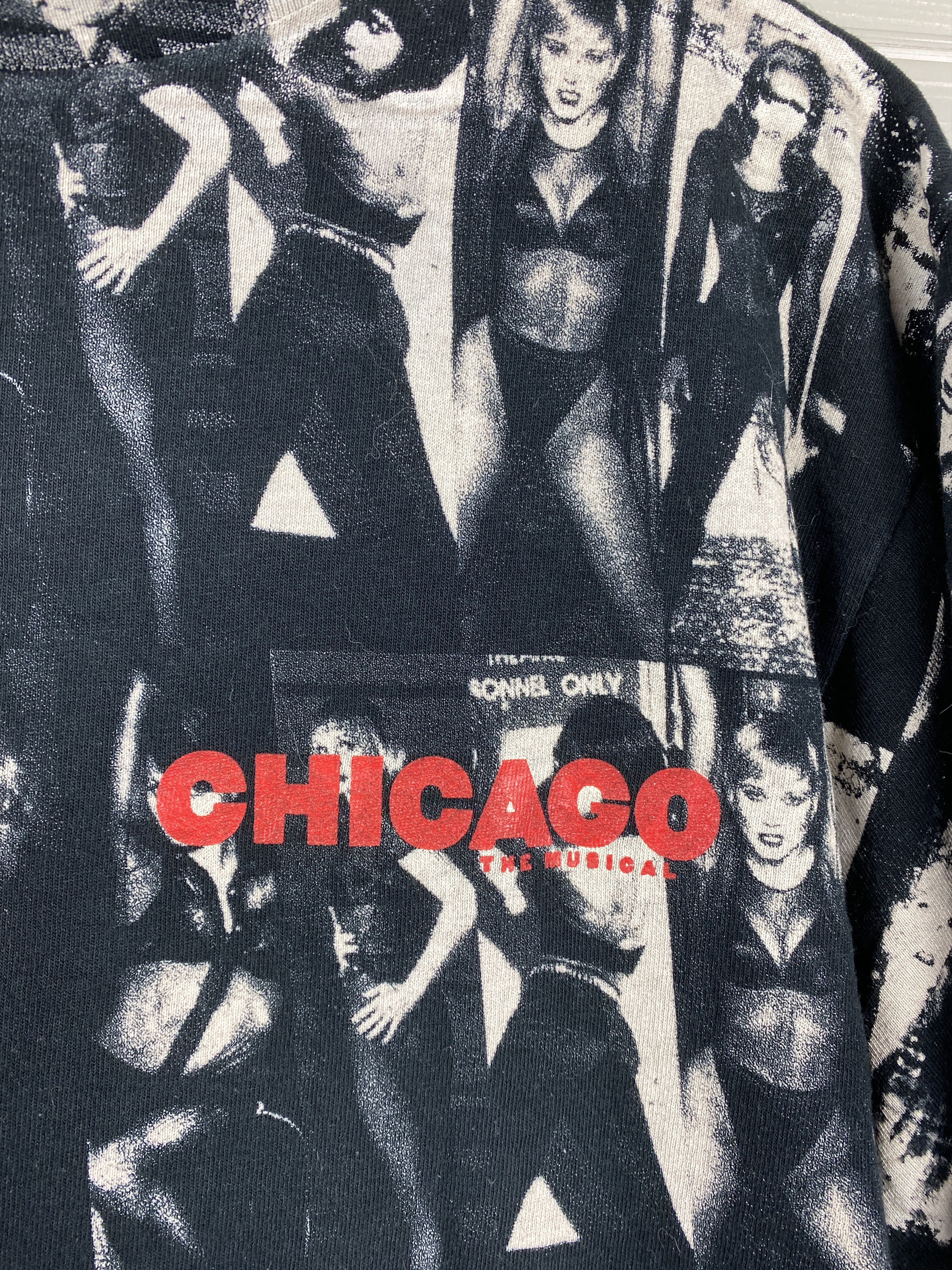 Band Tees t shirt vintage chicago the musical full print y2k 90s USA Size US L / EU 52-54 / 3 - 2 Thumbnail