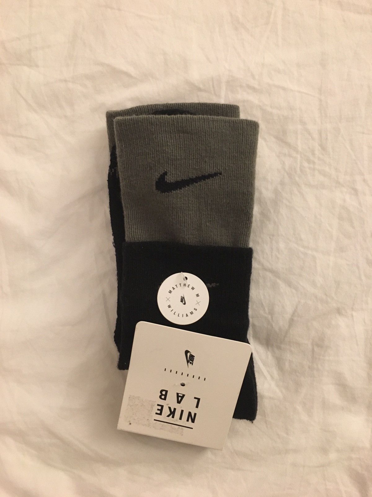 Nike Nike x MMW Double Sock Gray/Black M