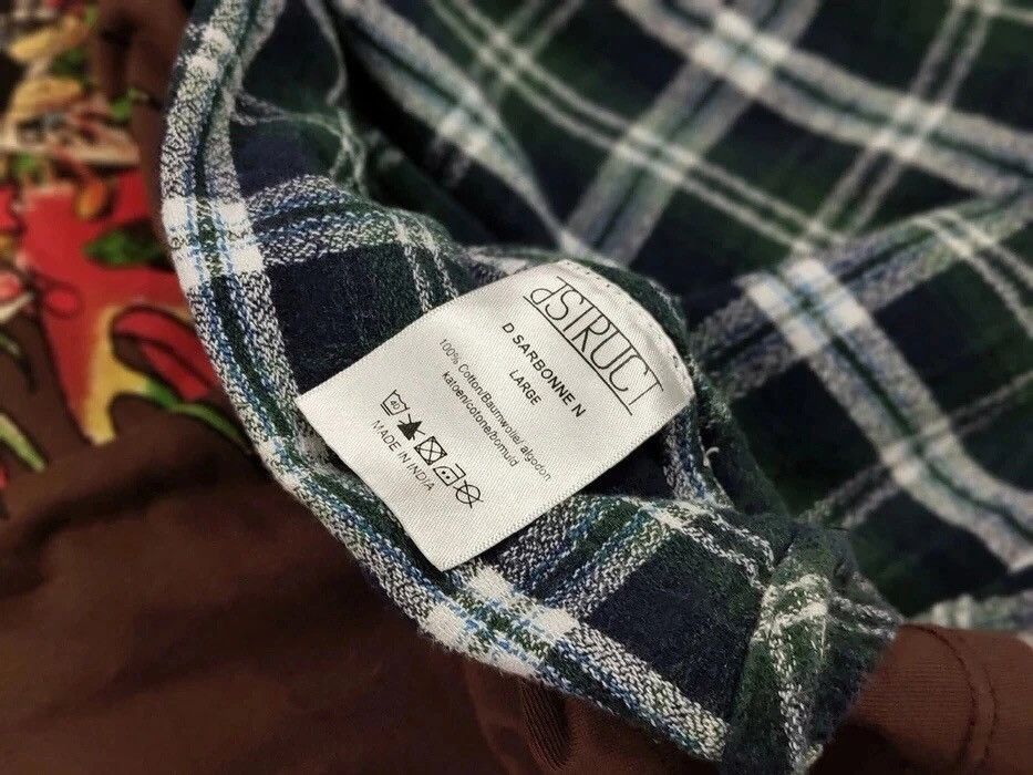Flannel Vintage Flannel Shirt Travis Scott style Cactus Jack style Size US L / EU 52-54 / 3 - 13 Thumbnail