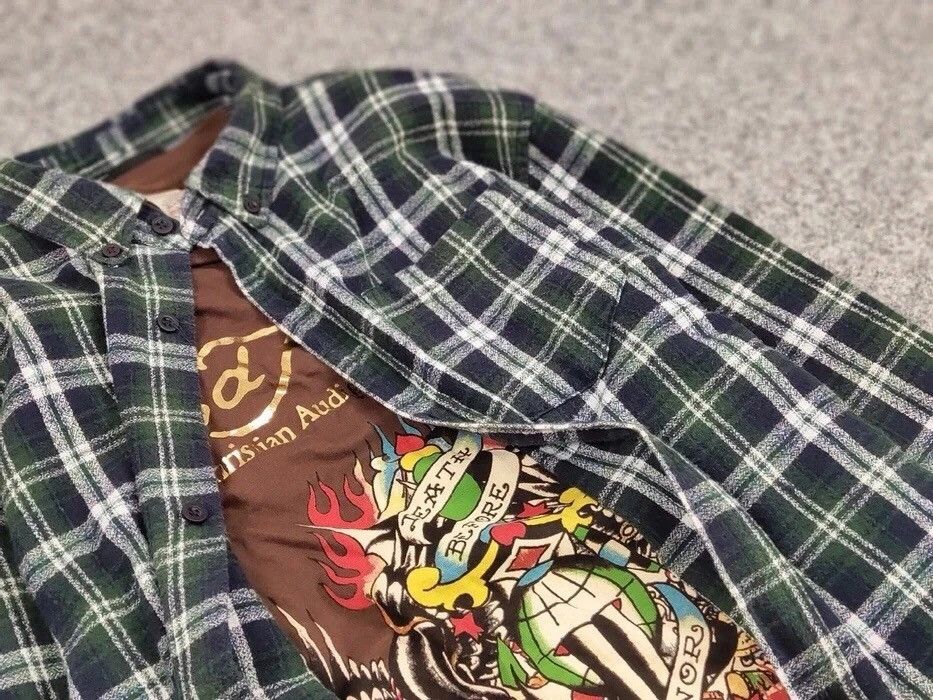 Flannel Vintage Flannel Shirt Travis Scott style Cactus Jack style Size US L / EU 52-54 / 3 - 11 Thumbnail