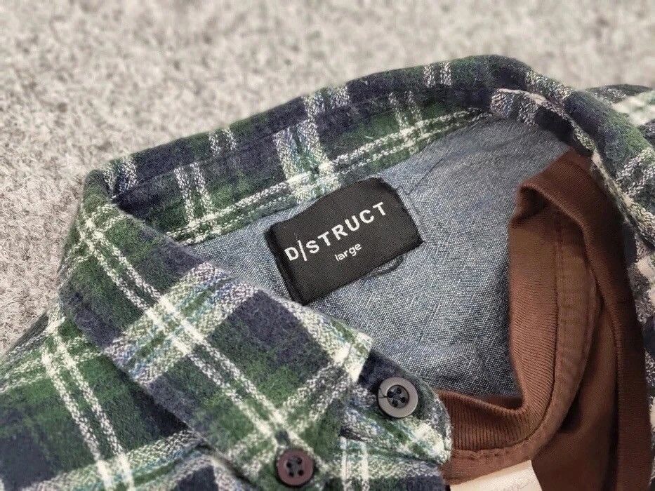 Flannel Vintage Flannel Shirt Travis Scott style Cactus Jack style Size US L / EU 52-54 / 3 - 12 Thumbnail