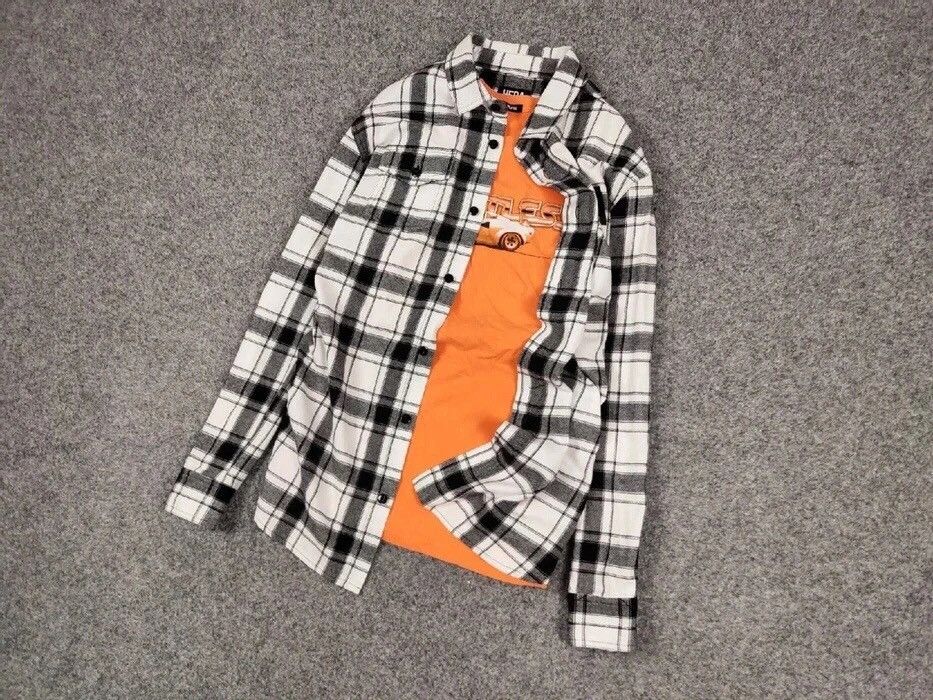 Flannel Vintage Flannel Shirt Plaid Checkered Travis Scott Style Size US S / EU 44-46 / 1 - 7 Thumbnail