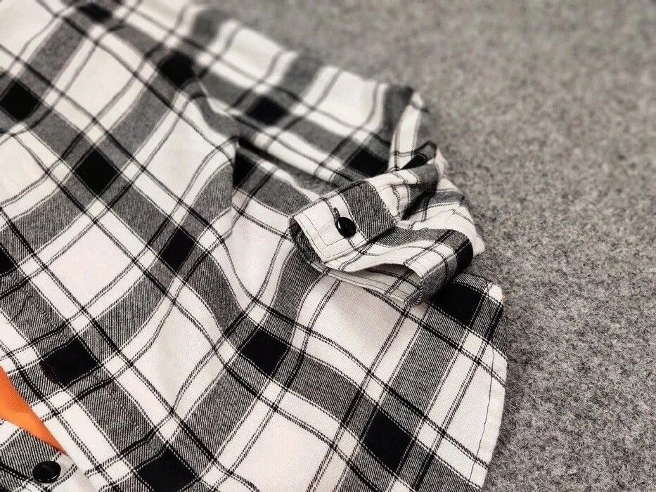 Flannel Vintage Flannel Shirt Plaid Checkered Travis Scott Style Size US S / EU 44-46 / 1 - 10 Thumbnail