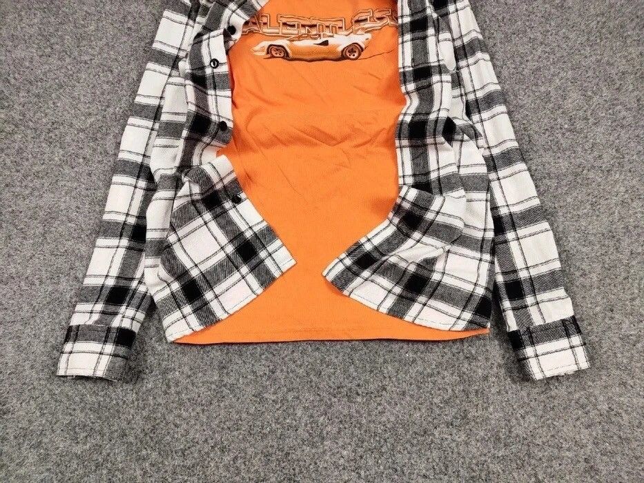 Flannel Vintage Flannel Shirt Plaid Checkered Travis Scott Style Size US S / EU 44-46 / 1 - 5 Thumbnail