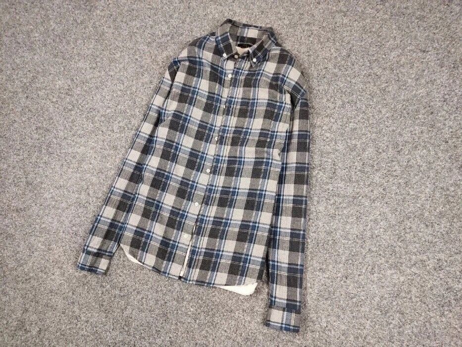 Flannel Vintage Flannel Shirt Plaid Checkered Travis Scott Style Size US M / EU 48-50 / 2 - 8 Thumbnail