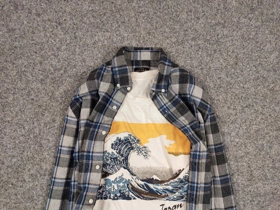 Flannel Vintage Flannel Shirt Plaid Checkered Travis Scott Style Size US M / EU 48-50 / 2 - 4 Thumbnail