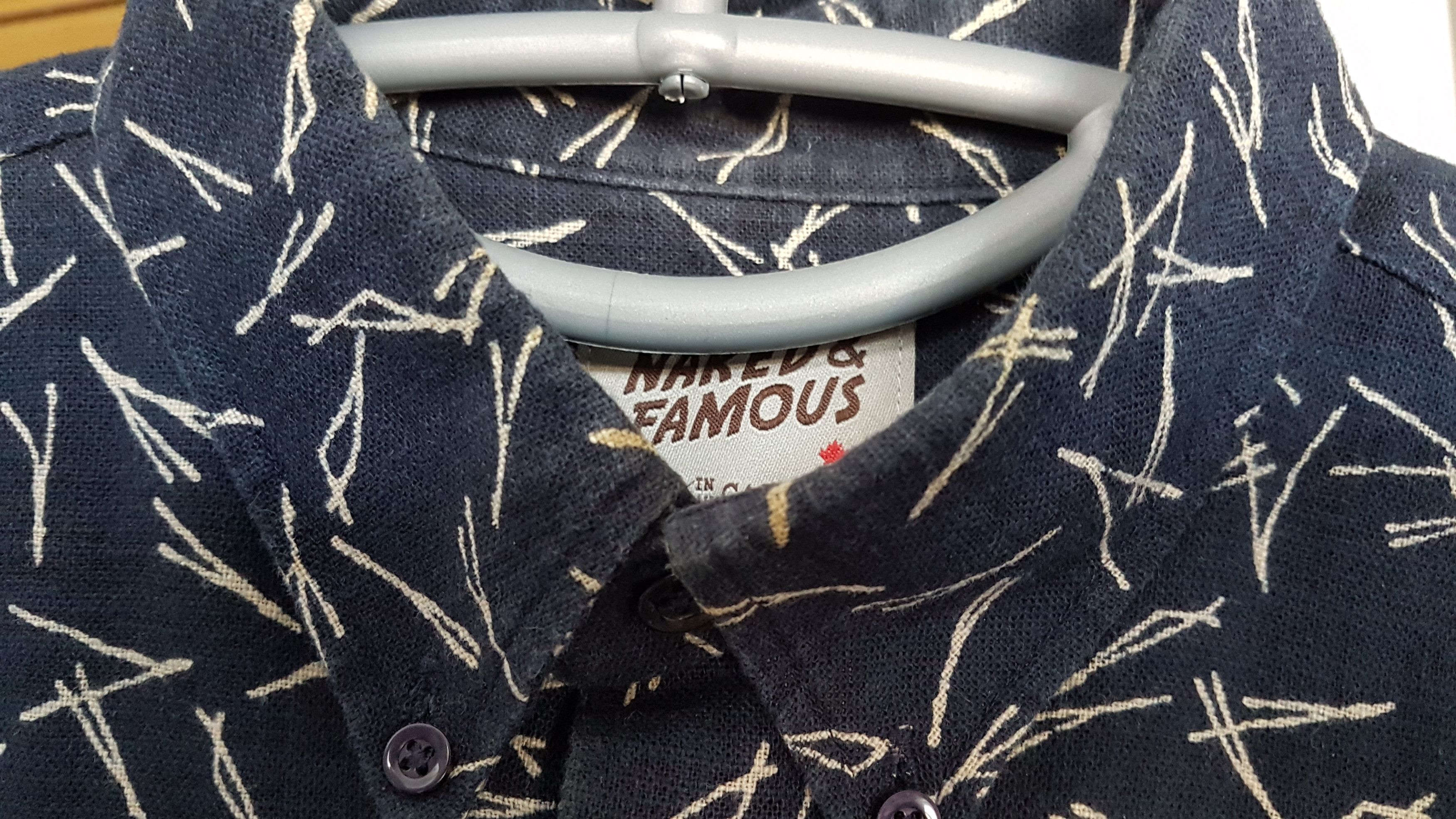 Naked & Famous Pattern Shirt Size US M / EU 48-50 / 2 - 4 Thumbnail