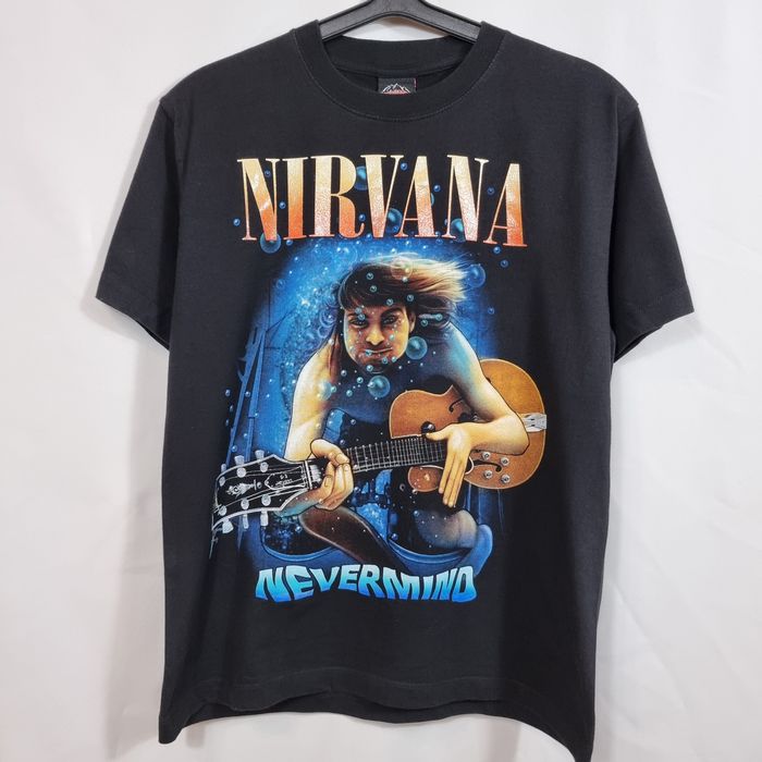 Vintage vintage nirvana nevermind t shirt Kurt Cobain Pink Floyd | Grailed