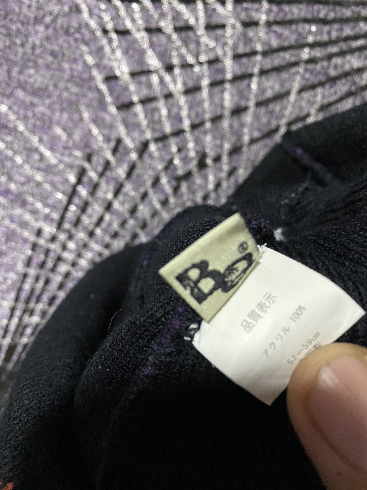 Japanese Brand 🔥SALE🔥BQ WINTER SEASON BEANIE MADE IN JAPAN Size ONE SIZE - 5 Thumbnail