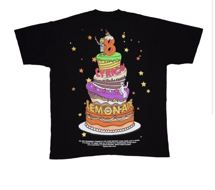Lyrical Lemonade Lyrical Lemonade 8th Anniversary Tee Size US L / EU 52-54 / 3 - 5 Thumbnail