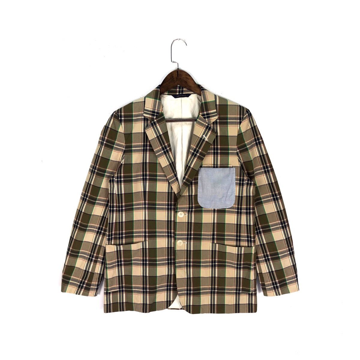 Junya x Brooks Brothers Check Blazer Brooks Brothers × Comme des 