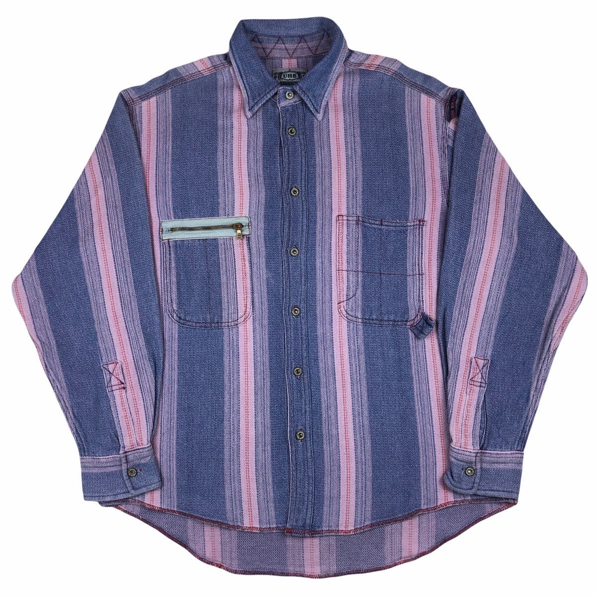 Japanese Brand UHB Urban Hills Vintage Kapital Inspired Shirt Size US M / EU 48-50 / 2 - 1 Thumbnail