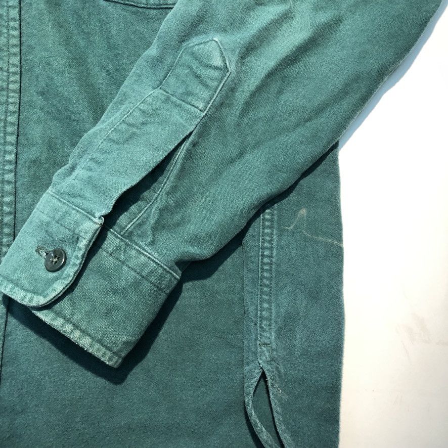 L.L. Bean Vintage LL Bean Green Earth Tone Button Up Size US L / EU 52-54 / 3 - 5 Thumbnail