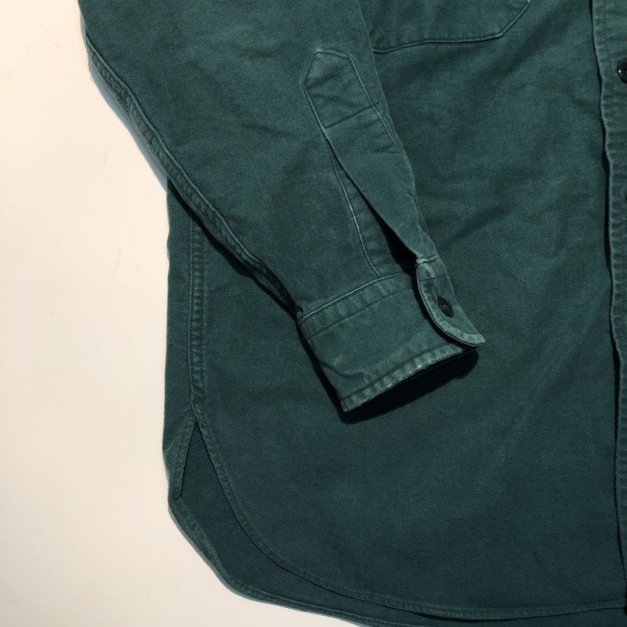 L.L. Bean Vintage LL Bean Green Earth Tone Button Up Size US L / EU 52-54 / 3 - 3 Thumbnail