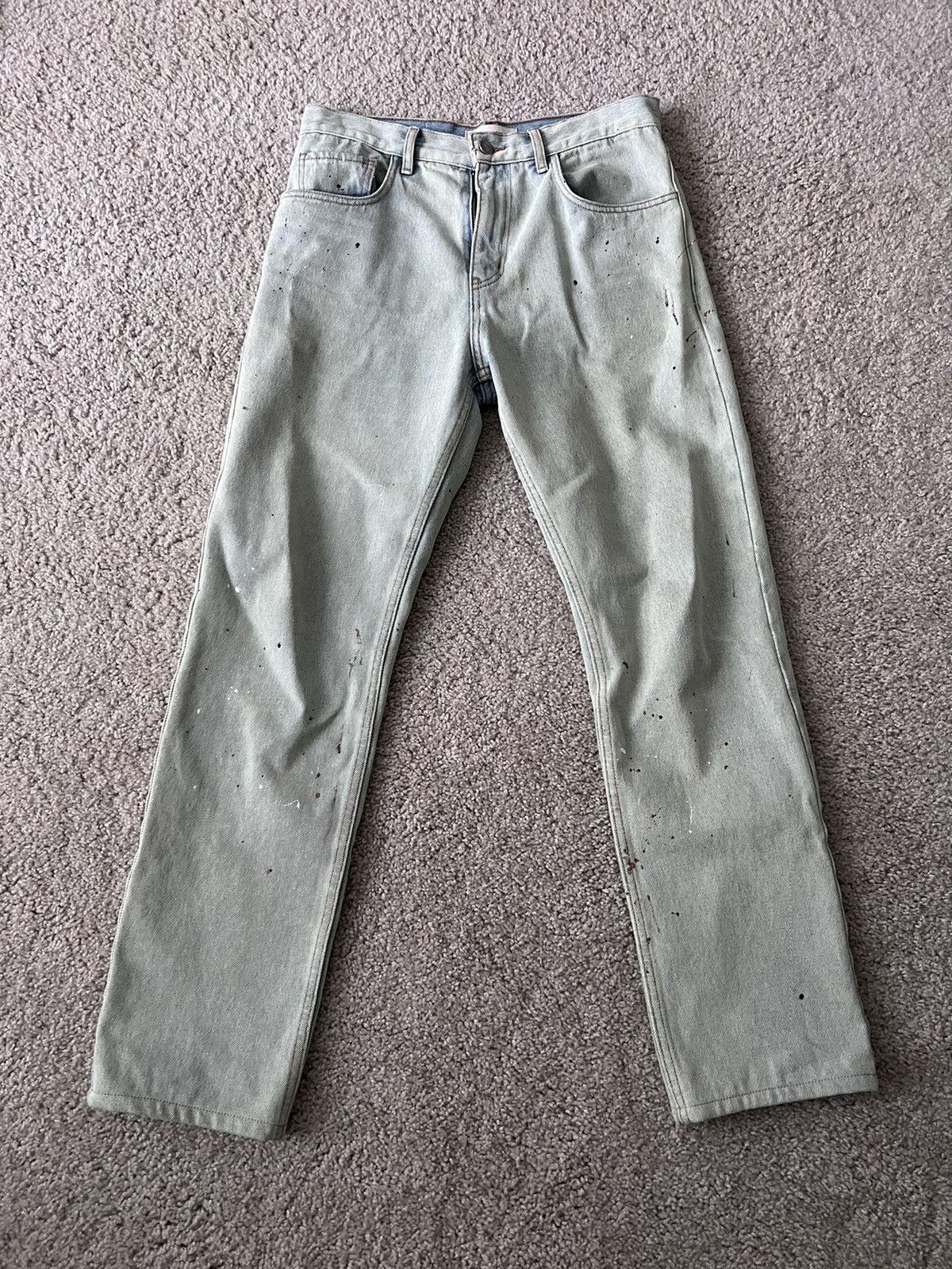 Bare Knuckles Bare Knuckes Washed Painter Denim - Light Wash | Grailed