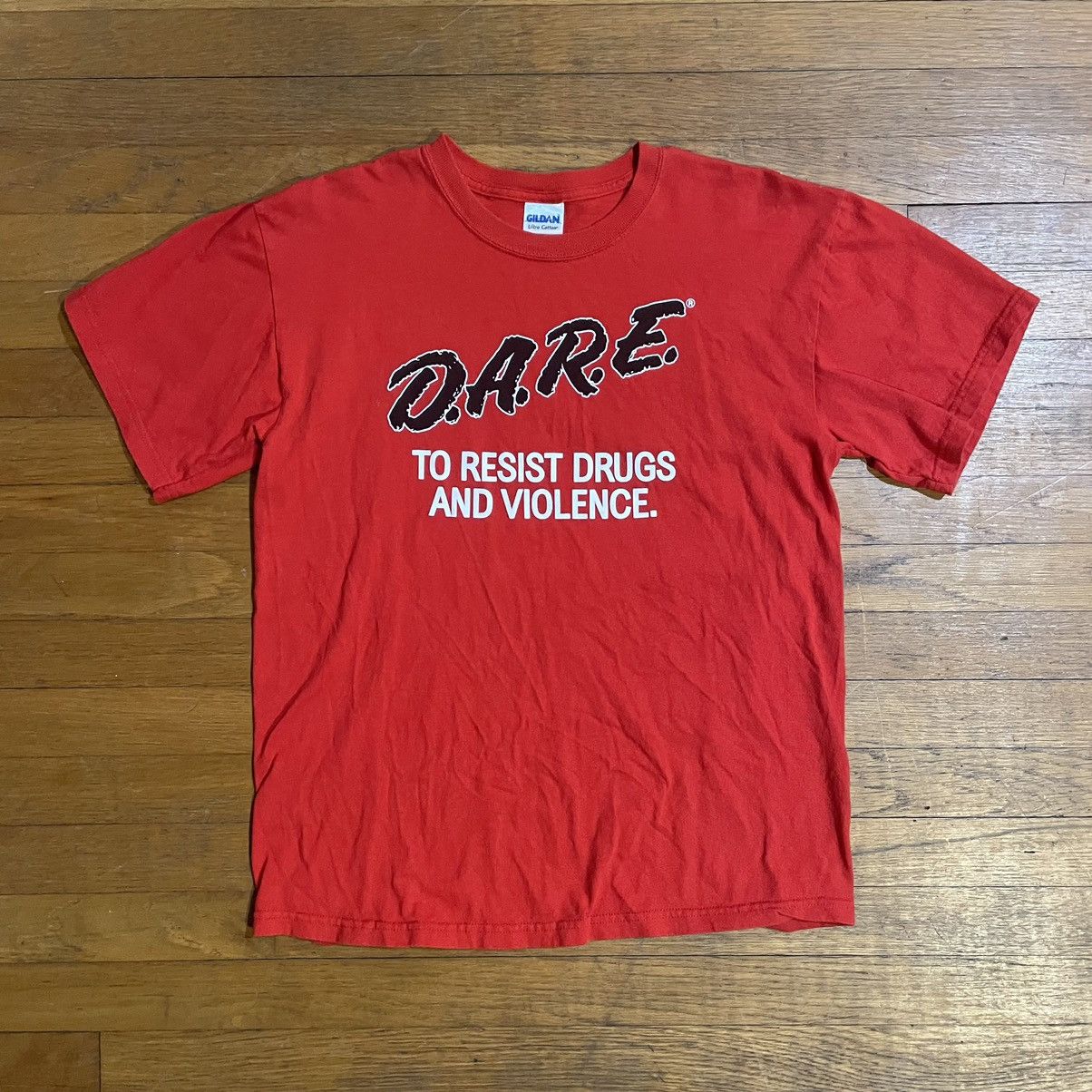 D.A.R.E Vintage Red D.A.R.E. Tee Size US M / EU 48-50 / 2 - 2 Thumbnail