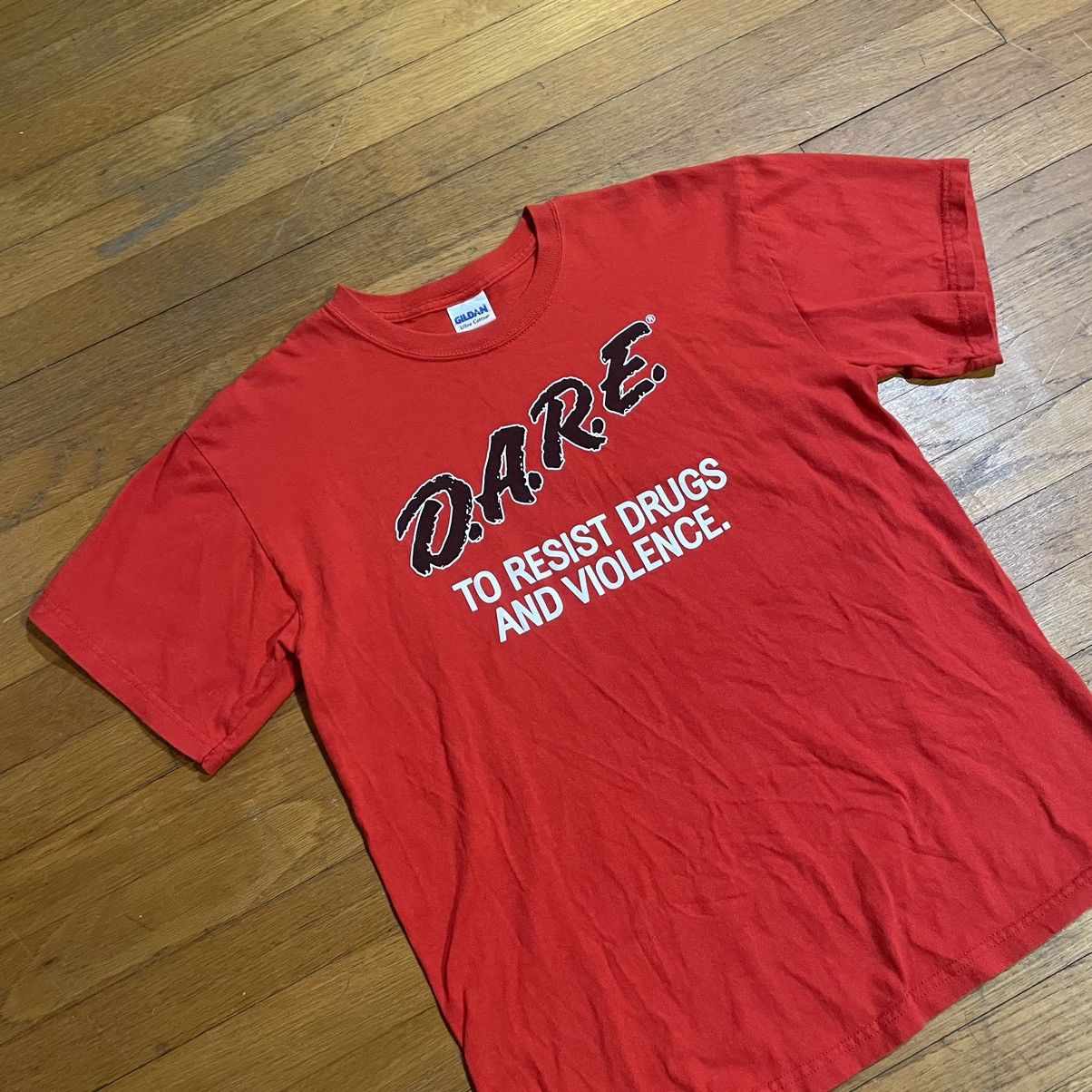 D.A.R.E Vintage Red D.A.R.E. Tee Size US M / EU 48-50 / 2 - 1 Thumbnail
