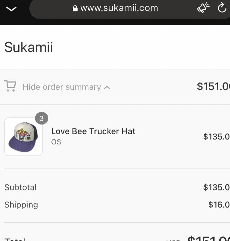 Sukamii Sukamii Love Bee Trucker Hat Size ONE SIZE - 4 Thumbnail
