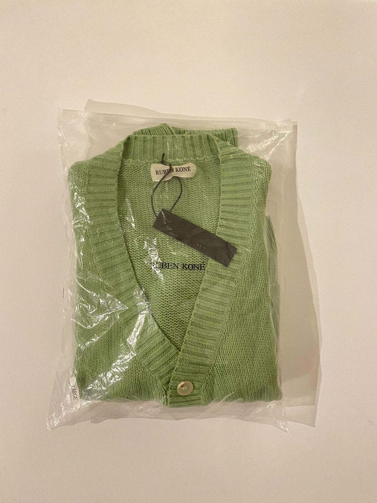 Ruben Kone Ruben Kone Oversized Cardigan "Mint" Size Large Size US L / EU 52-54 / 3 - 1 Thumbnail