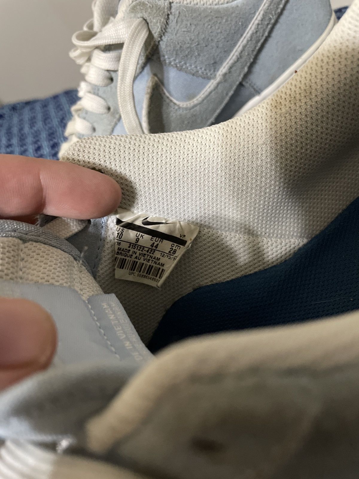 Nike Air Force 1 07 Armory Blue Size US 10 / EU 43 - 3 Thumbnail