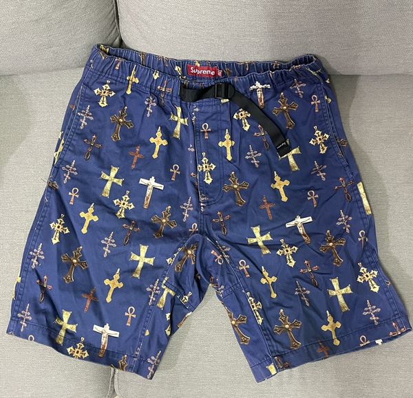 Supreme Supreme Crosses Belted Short 32 M NAVY | Grailed