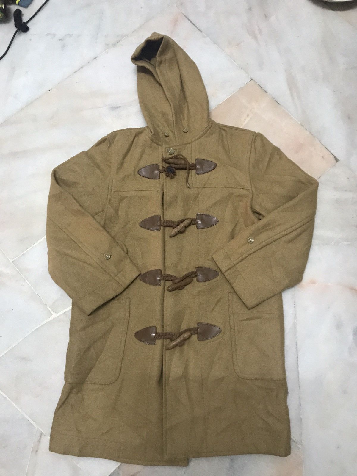 Van Boys Duffle Wool Coat