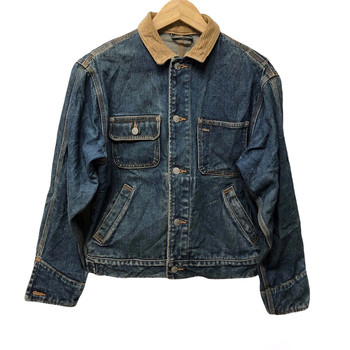 RARE!! VINTAGE POLO RALPH LAUREN DUNGAREE DENIM JACKET