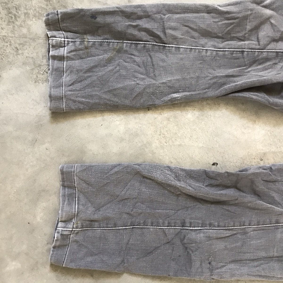 Japanese Brand Rare⚡️Distressed Sun Faded Multipocket Cargo Jeans Size US 32 / EU 48 - 14 Thumbnail