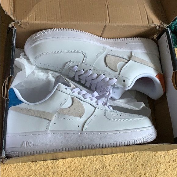 air force 1 lx vandalised white