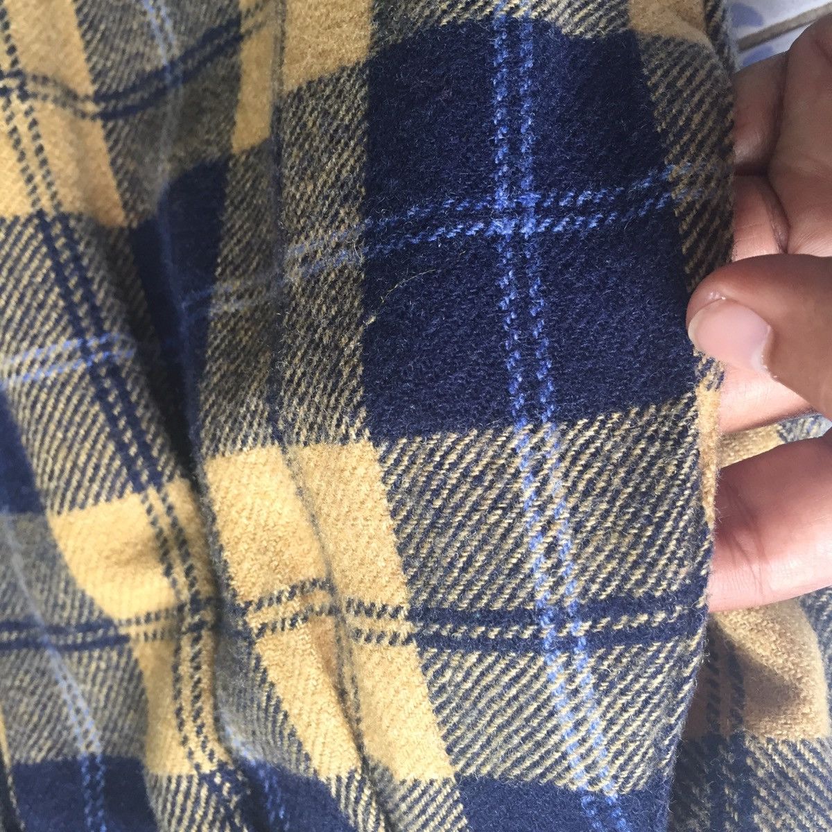 Japanese Brand Checkered Pant Size US 29 - 13 Thumbnail