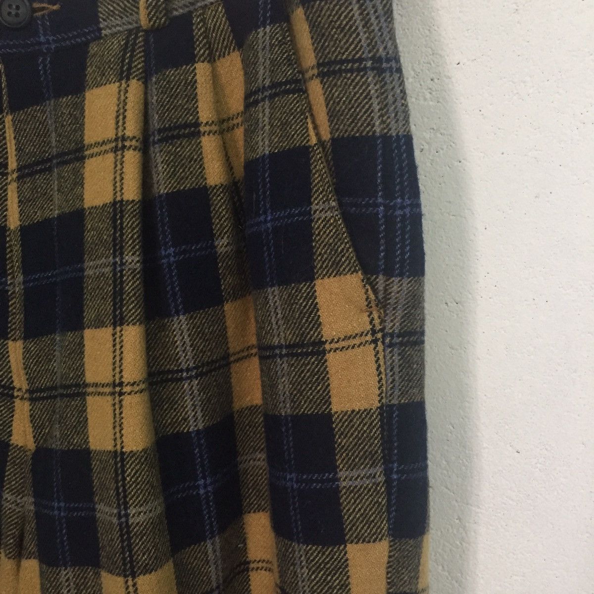 Japanese Brand Checkered Pant Size US 29 - 6 Thumbnail