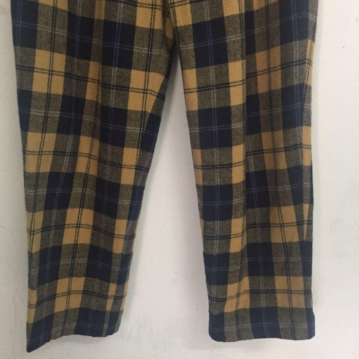 Japanese Brand Checkered Pant Size US 29 - 3 Thumbnail