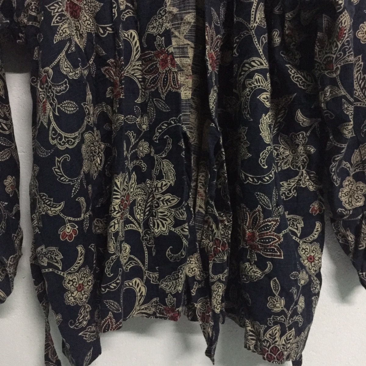 Japanese Brand Floral Kimono Jacket Outerwear Streetwear Size US L / EU 52-54 / 3 - 3 Thumbnail