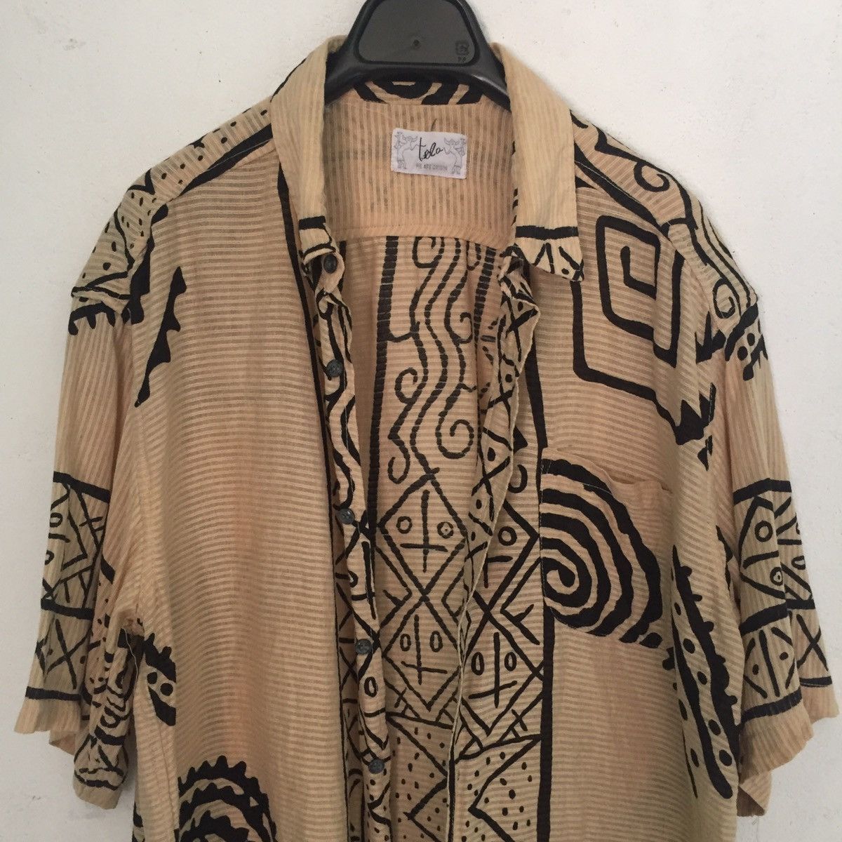 Japanese Brand Button Up Tee We Are Origin Size US L / EU 52-54 / 3 - 2 Thumbnail