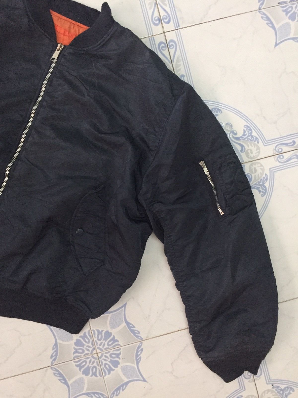 Uniqlo Uniqlo Flying Bomber Style Jacket Size US XL / EU 56 / 4 - 4 Thumbnail