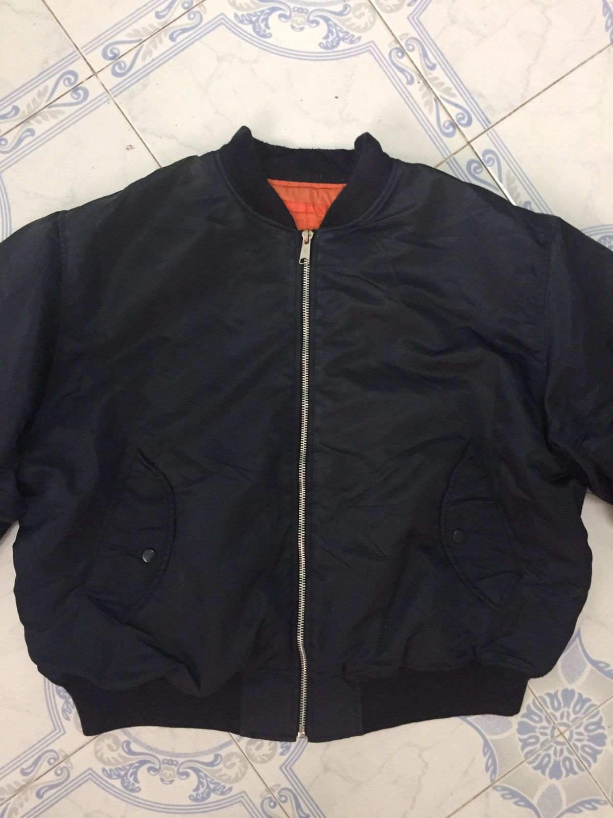 Uniqlo Uniqlo Flying Bomber Style Jacket Size US XL / EU 56 / 4 - 2 Thumbnail