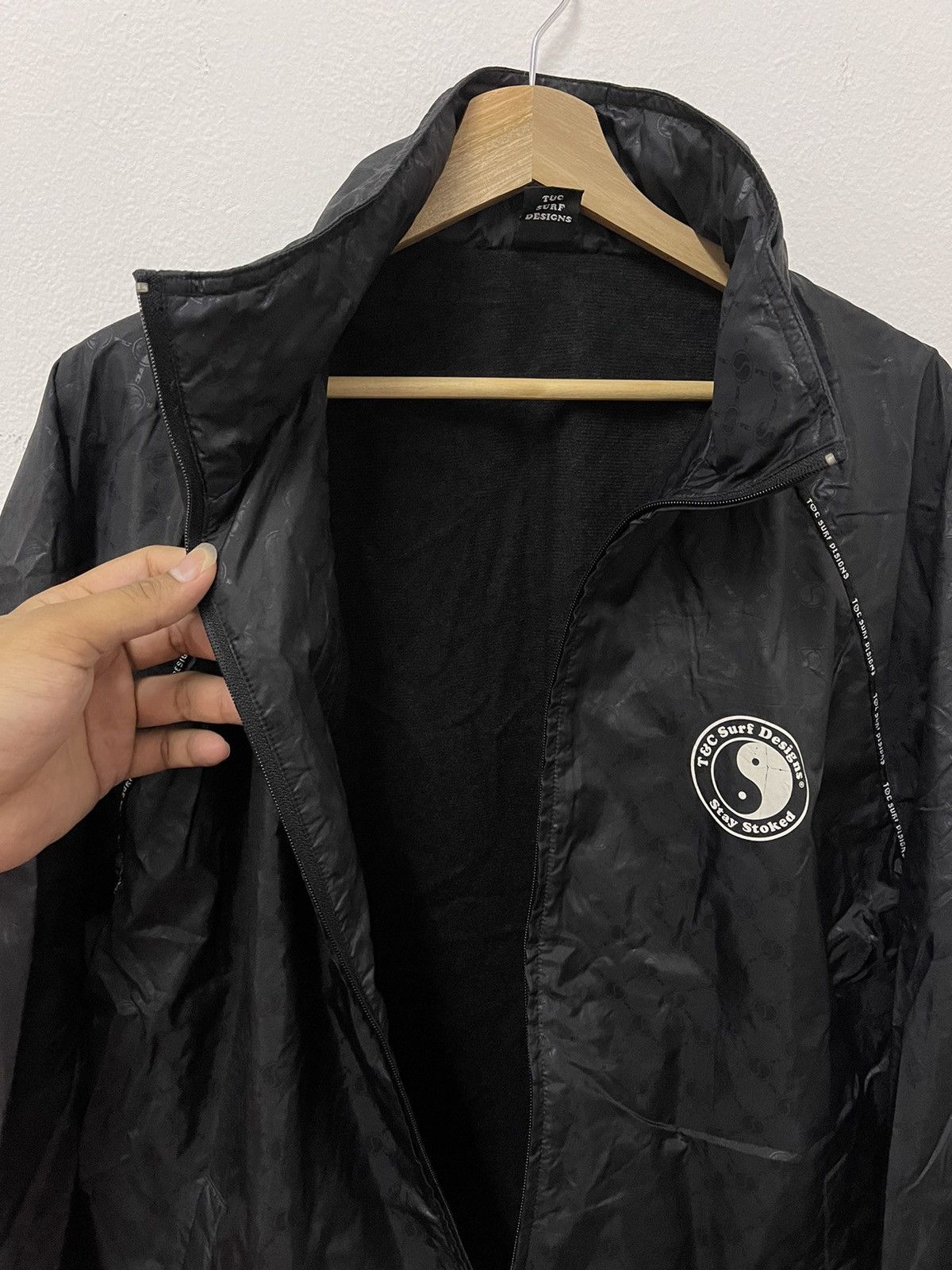 Japanese Brand × Vintage Vintage T&C Surf Design Mini Logo Zipper Light Jacket Size US L / EU 52-54 / 3 - 5 Thumbnail