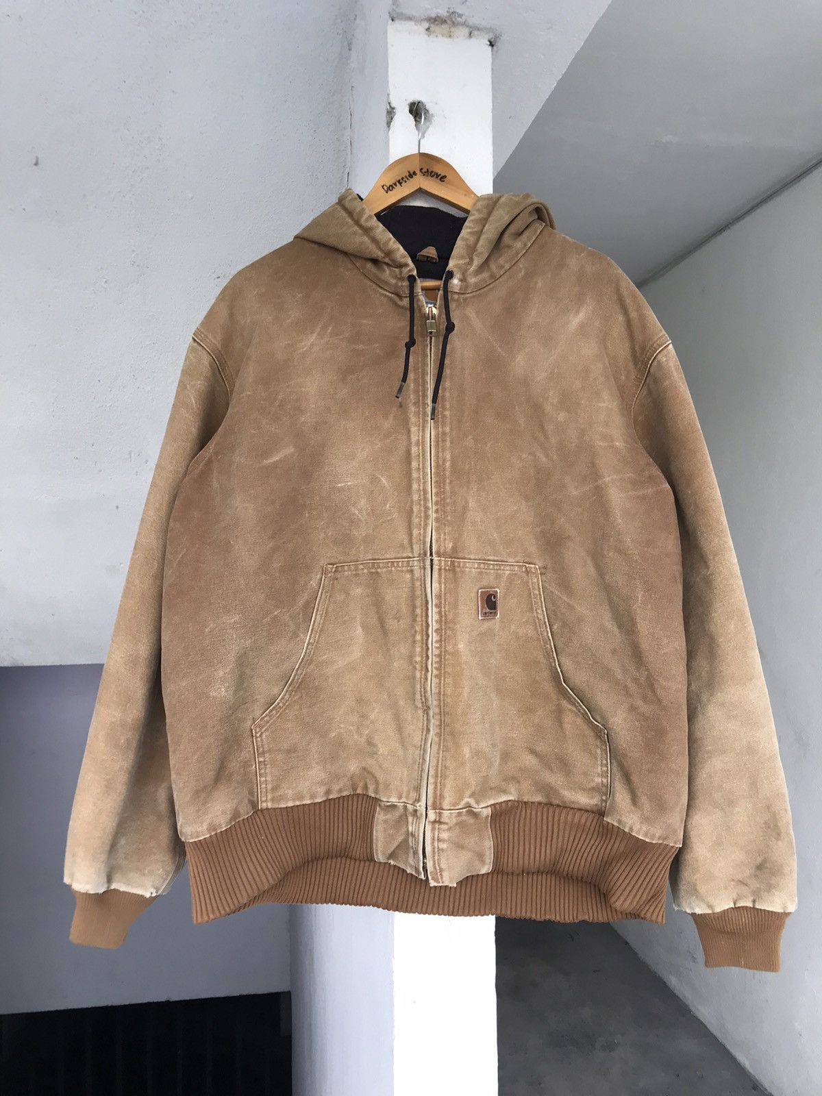 Carhartt Vintage Carhartt Hooded Work Jacket Size US XXL / EU 58 / 5 - 1 Thumbnail