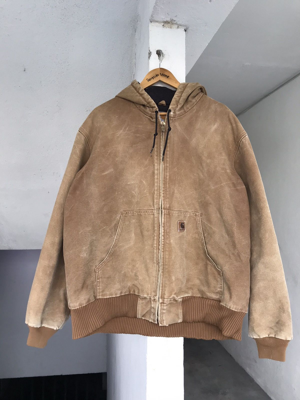 Carhartt Vintage Carhartt Hooded Work Jacket Size US XXL / EU 58 / 5 - 2 Thumbnail