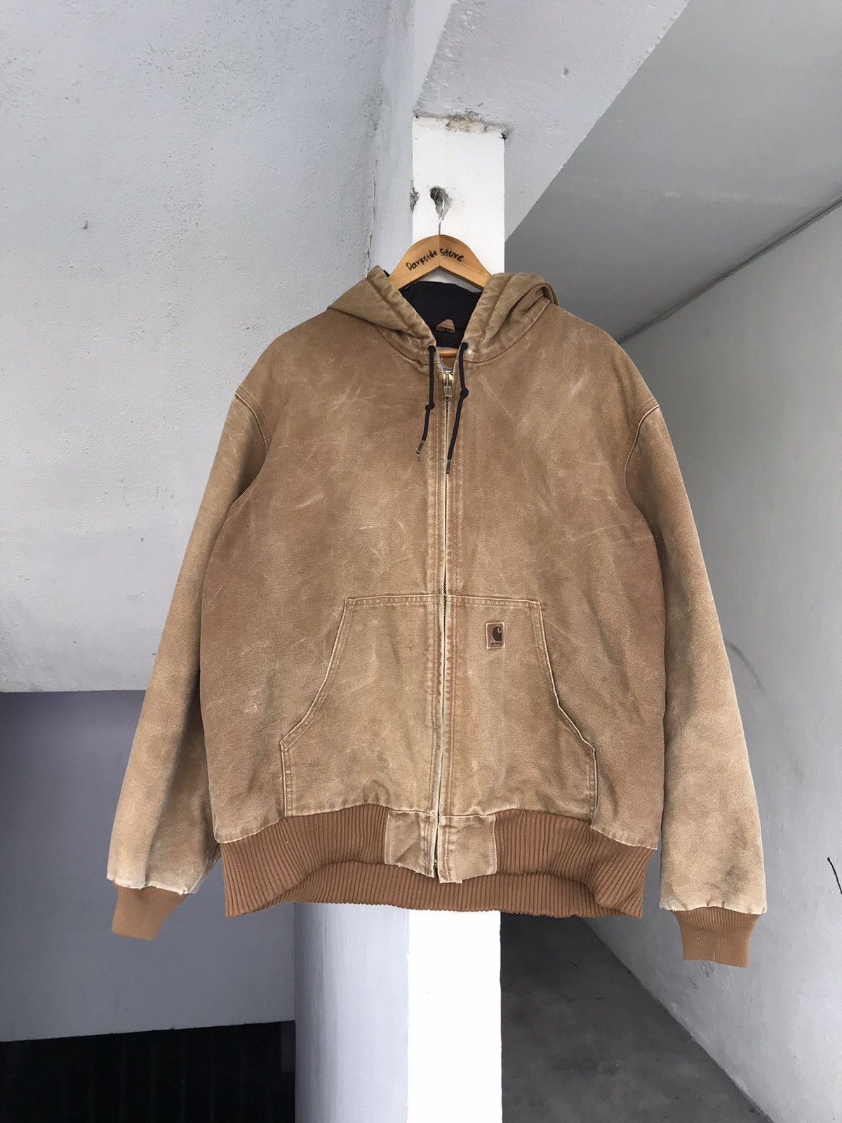 Carhartt Vintage Carhartt Hooded Work Jacket Size US XXL / EU 58 / 5 - 4 Thumbnail
