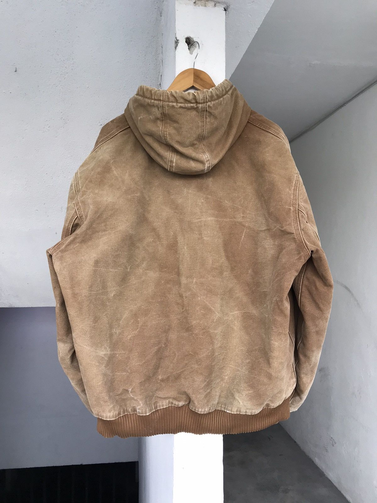 Carhartt Vintage Carhartt Hooded Work Jacket Size US XXL / EU 58 / 5 - 11 Thumbnail