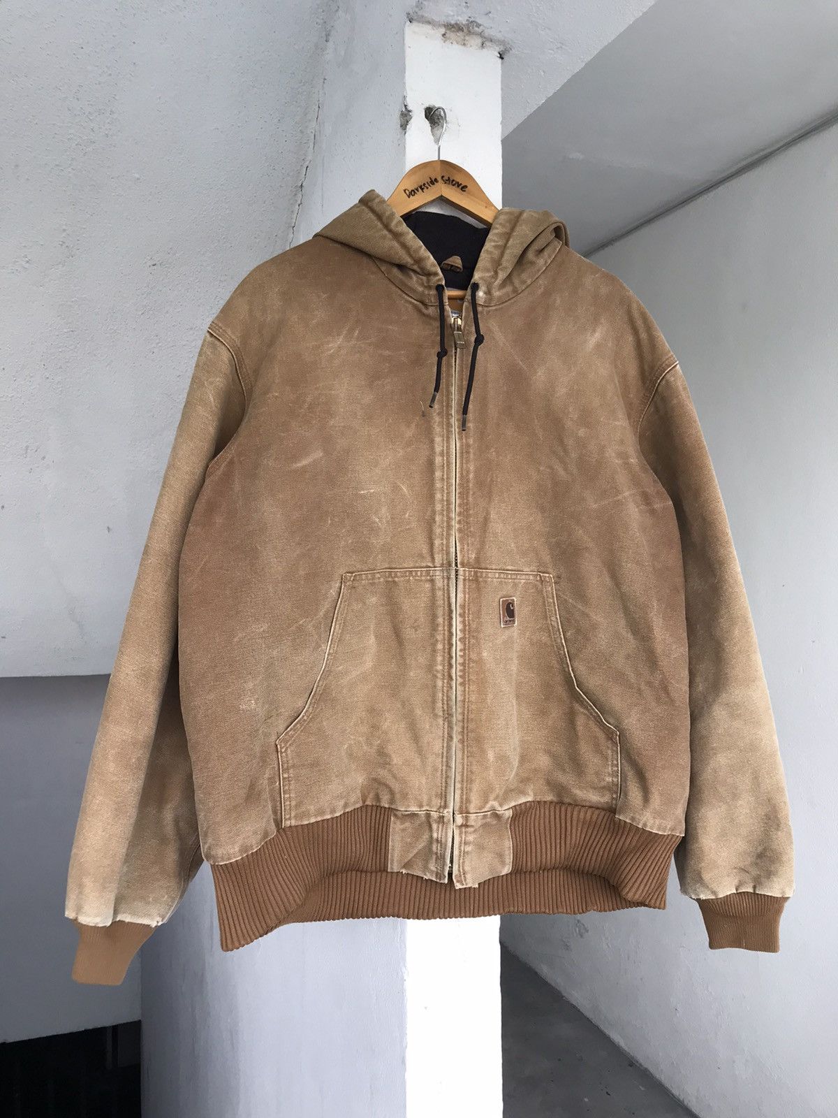 Carhartt Vintage Carhartt Hooded Work Jacket Size US XXL / EU 58 / 5 - 3 Thumbnail