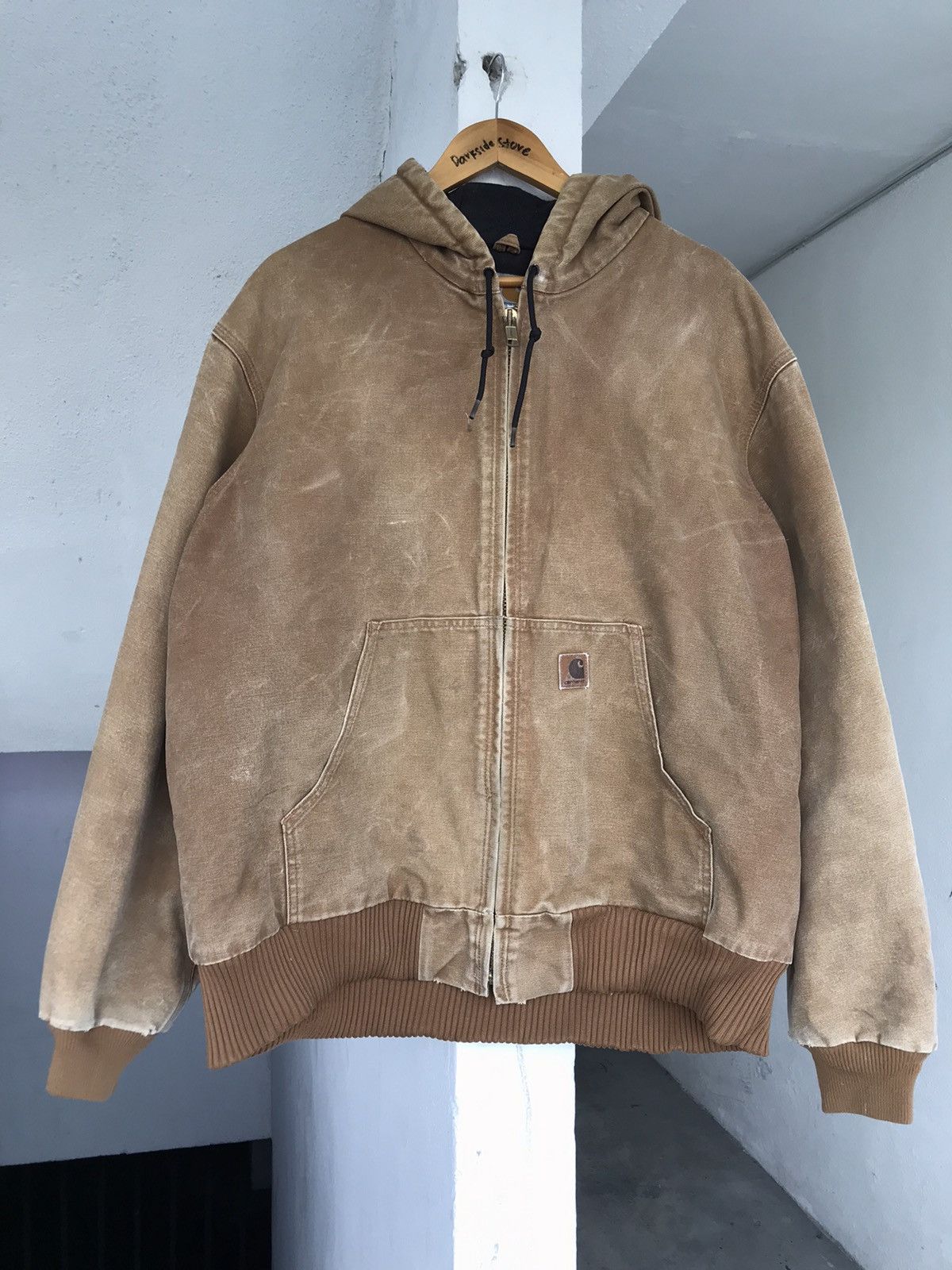 Carhartt Vintage Carhartt Hooded Work Jacket Size US XXL / EU 58 / 5 - 8 Thumbnail