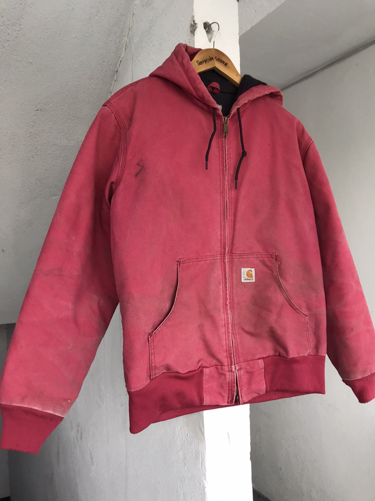 Carhartt Vintage Carhartt Hooded Work Jacket Size US L / EU 52-54 / 3 - 12 Thumbnail